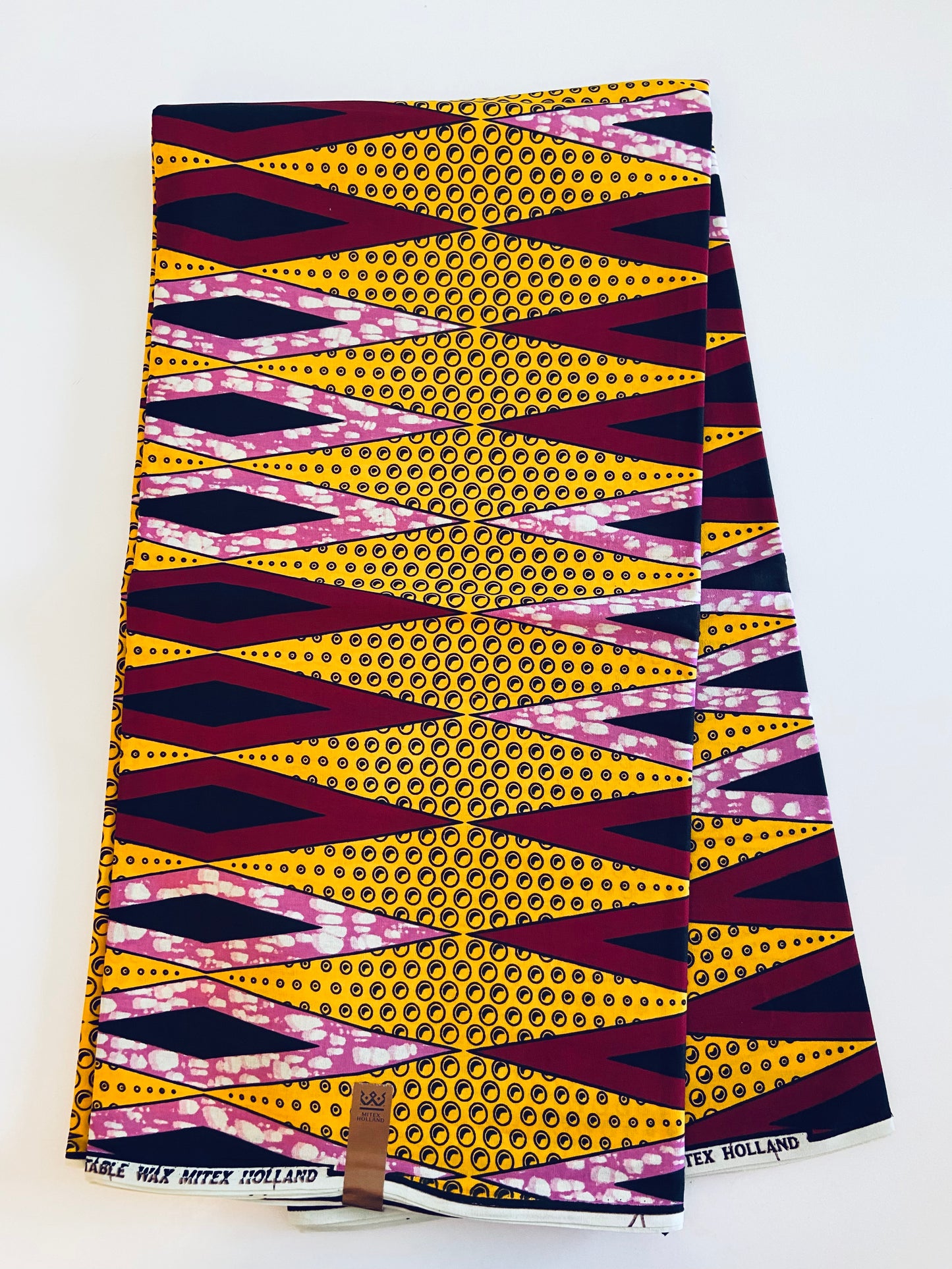 100% Cotton Holland Wax Prints / Ankara African Wax Prints - 6yards