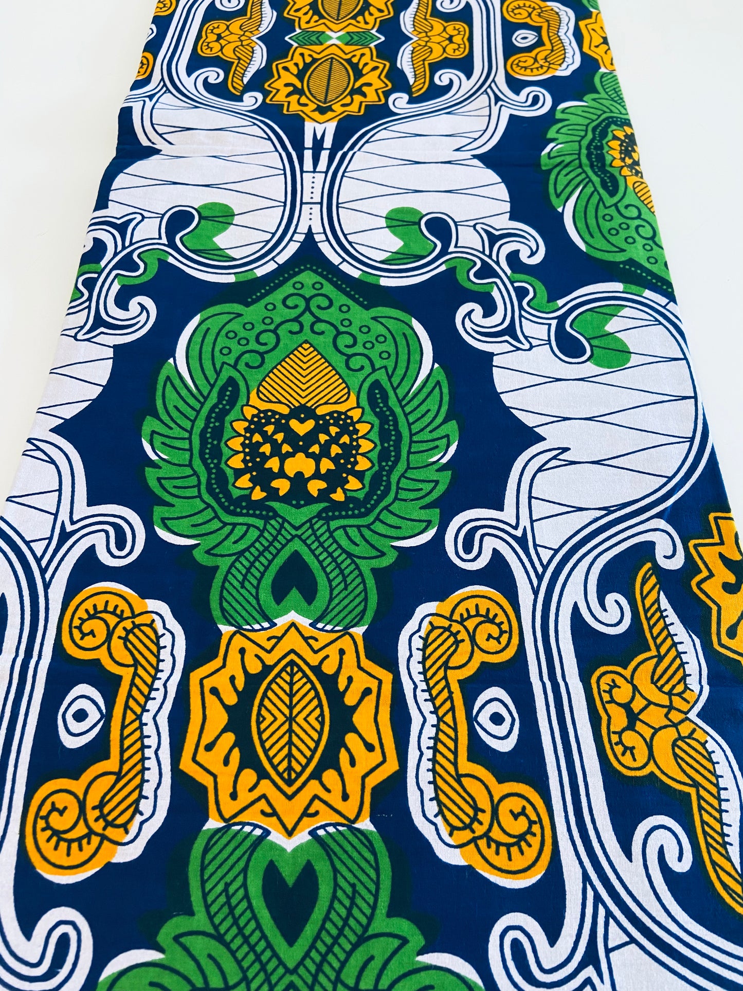 100% Cotton Holland Wax Prints / Ankara African Wax Prints - 6yards